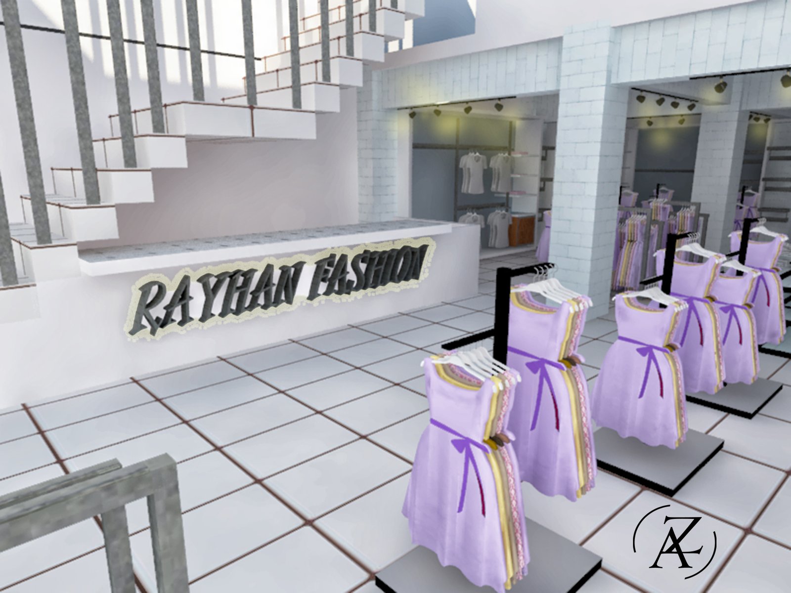 Interior Toko Pakaian