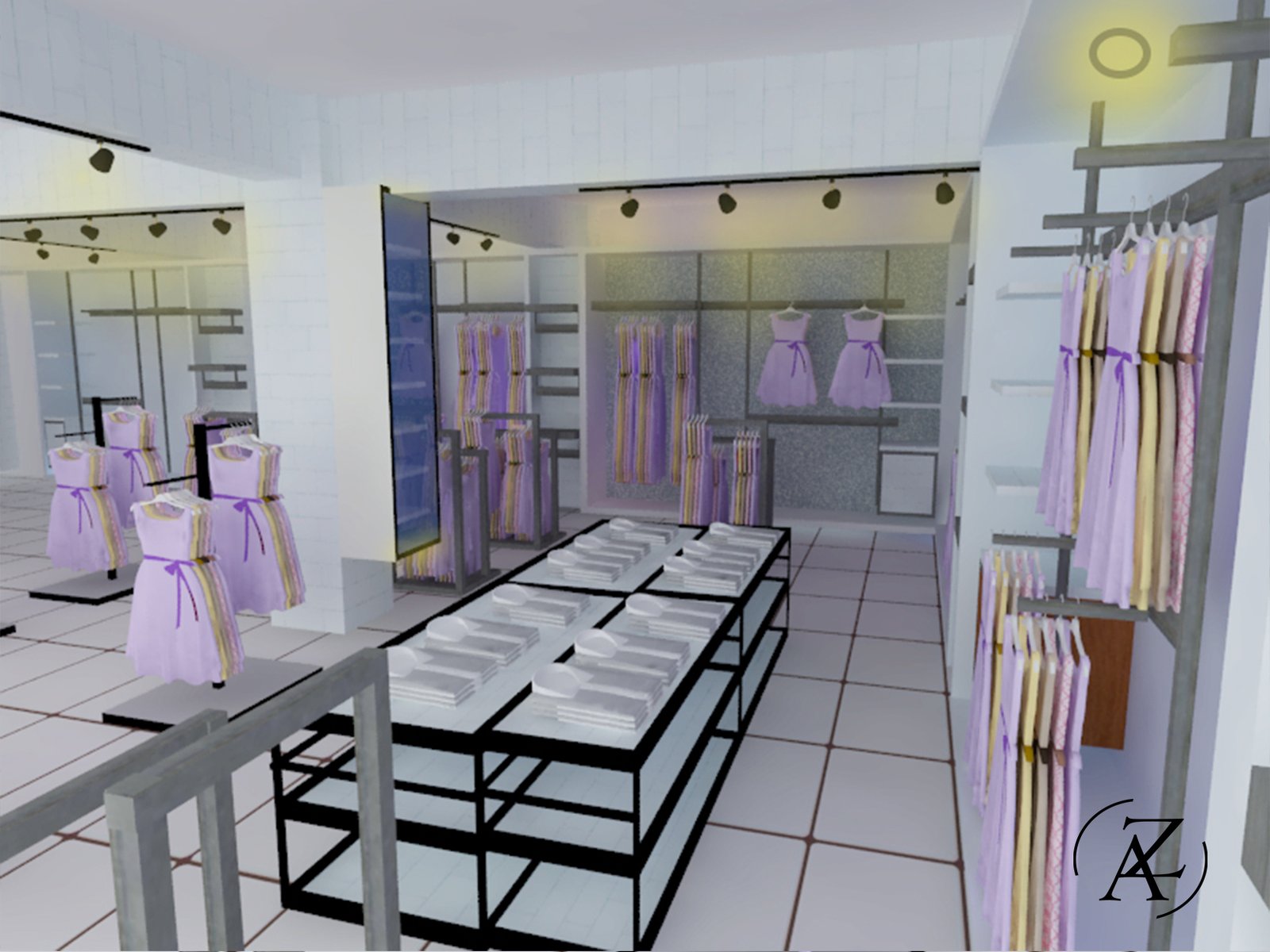 Interior Toko Pakaian - Foto 4